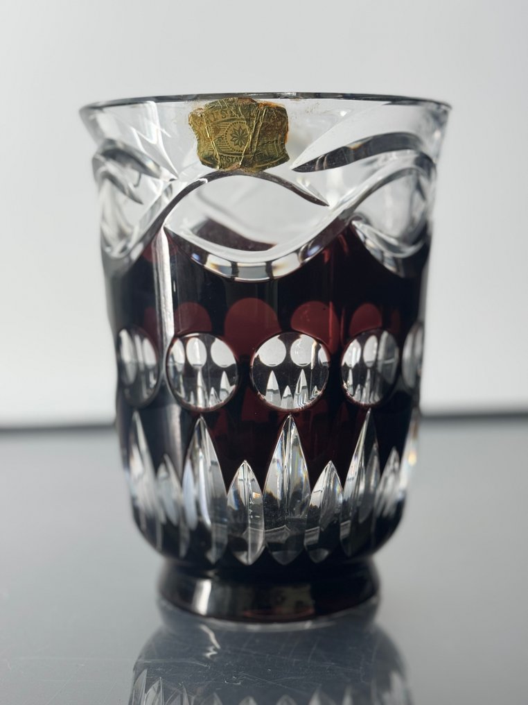 Val Saint Lambert - Vase  - Crystal - Numbered vase VSL #1.0