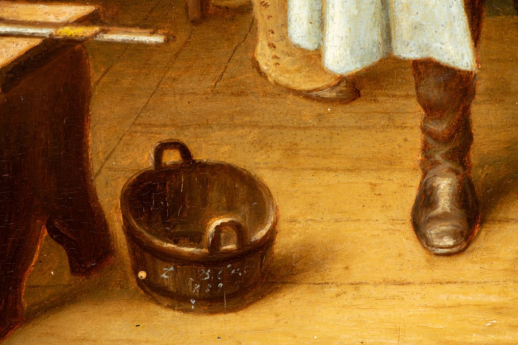 David Joseph Bles (1821-1899) - Kaartspelers Discussie (No Reserve) #3.2