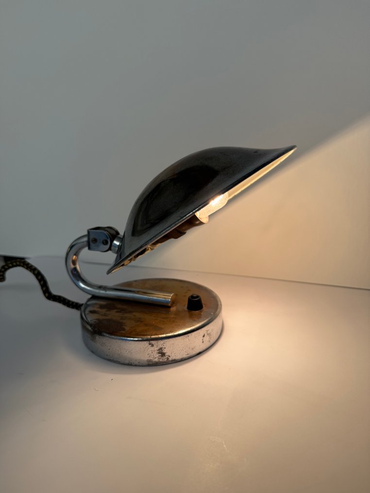 Τοξωτό επιτραπέζιο φωτιστικό - Μέταλλο, Χρώμιο #2.1