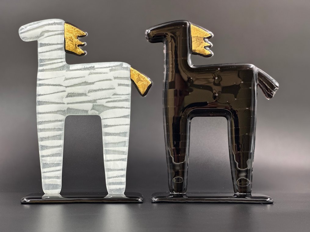 Studio Habrat - Beeldje - Horse (2) - fusing #2.1