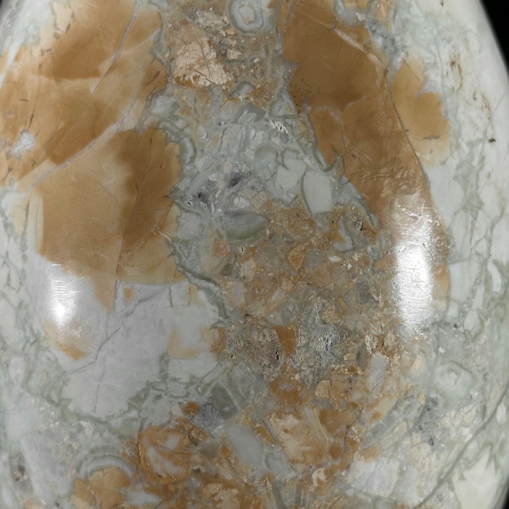 Χωρίς ελάχιστη τιμή - Ένα όμορφο ζευγάρι από Cube Calcite και Onyx. Συστάδα & σχήμα αυγού σε προσαρμοσμένες βάσεις.- 3400 g #4.3