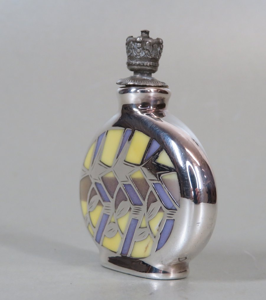 Parfumflesje (Crowntop) - Bottiglia per profumo - .1000 argento #3.2