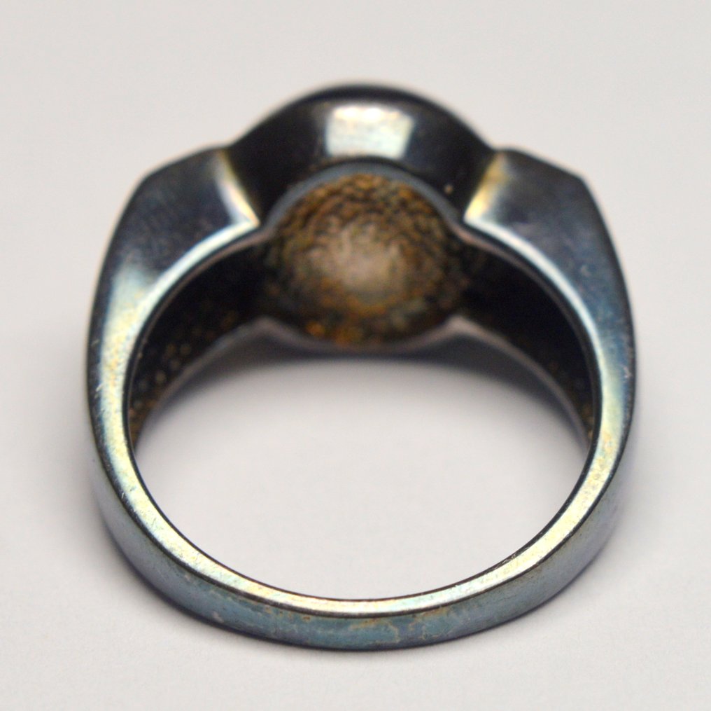 Ingen mindstepris - Ring 925 sølv - Brown Mabe Pearl #4.3