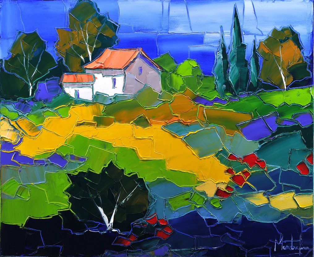 Caroline Mandrafina - Pfleger " Belle campagne de Provence " #1.0