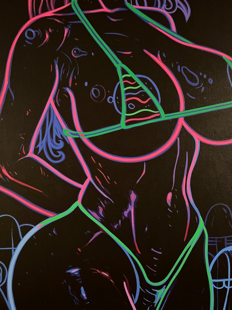 Frank Arias (1994) - Neon Poker/ Erotic Art #3.2
