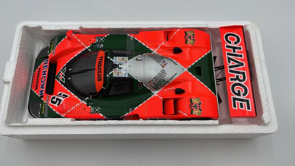 Werk83 1:12 - Machetă mașină - Mazda 787B LeMans 1991 Weidler, Herbert, Gachot - (cod.B50) #4.3