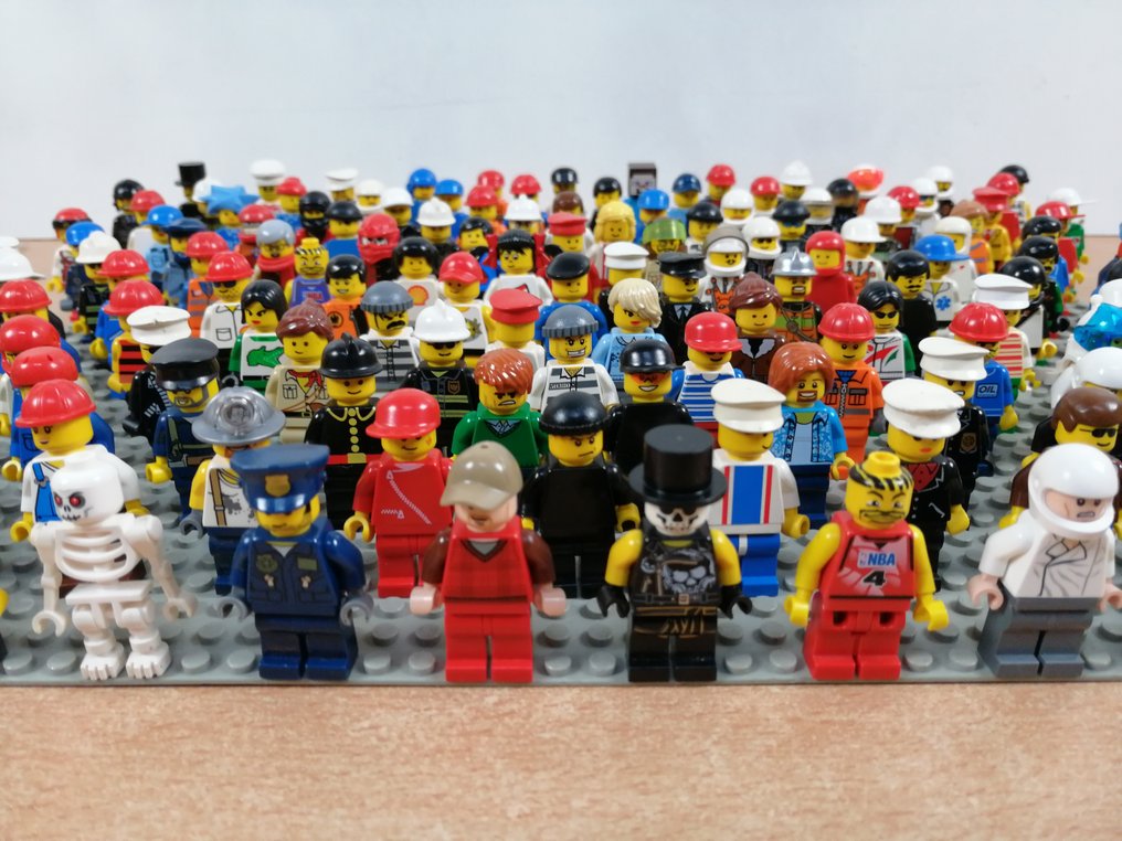 LEGO - 迷你人偶 - partij van poppetjes 144 stuks - 1990-2000 #3.2