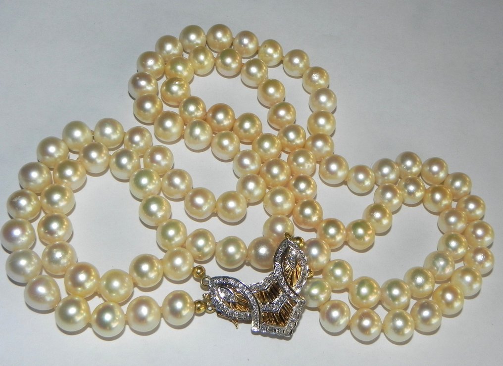 串珠子 - 14K包金 黄金 钻石 (天然)  #1.0