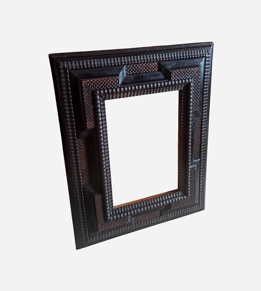 Cornice - Legno - Guilloche - XIX secolo #1.0