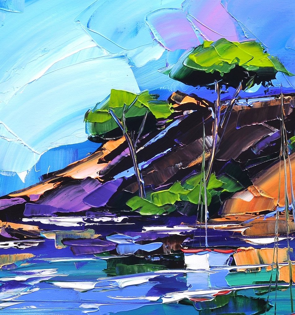 Olivier Pfleger - Mandrafina " La crique du Bouvet " Hyères " #4.3