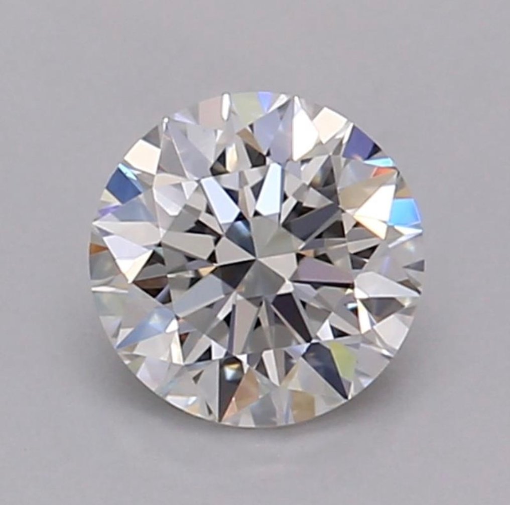 1 pcs Diamante  (Natural)  - 0.40 ct - Redondo - F - IF - Gemological Institute of America (GIA) - Ex Ex Ex #1.0