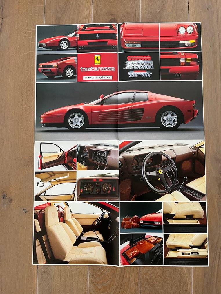 Ferrari Testarossa (No. 326/84) - Brochure - 1984 #2.1