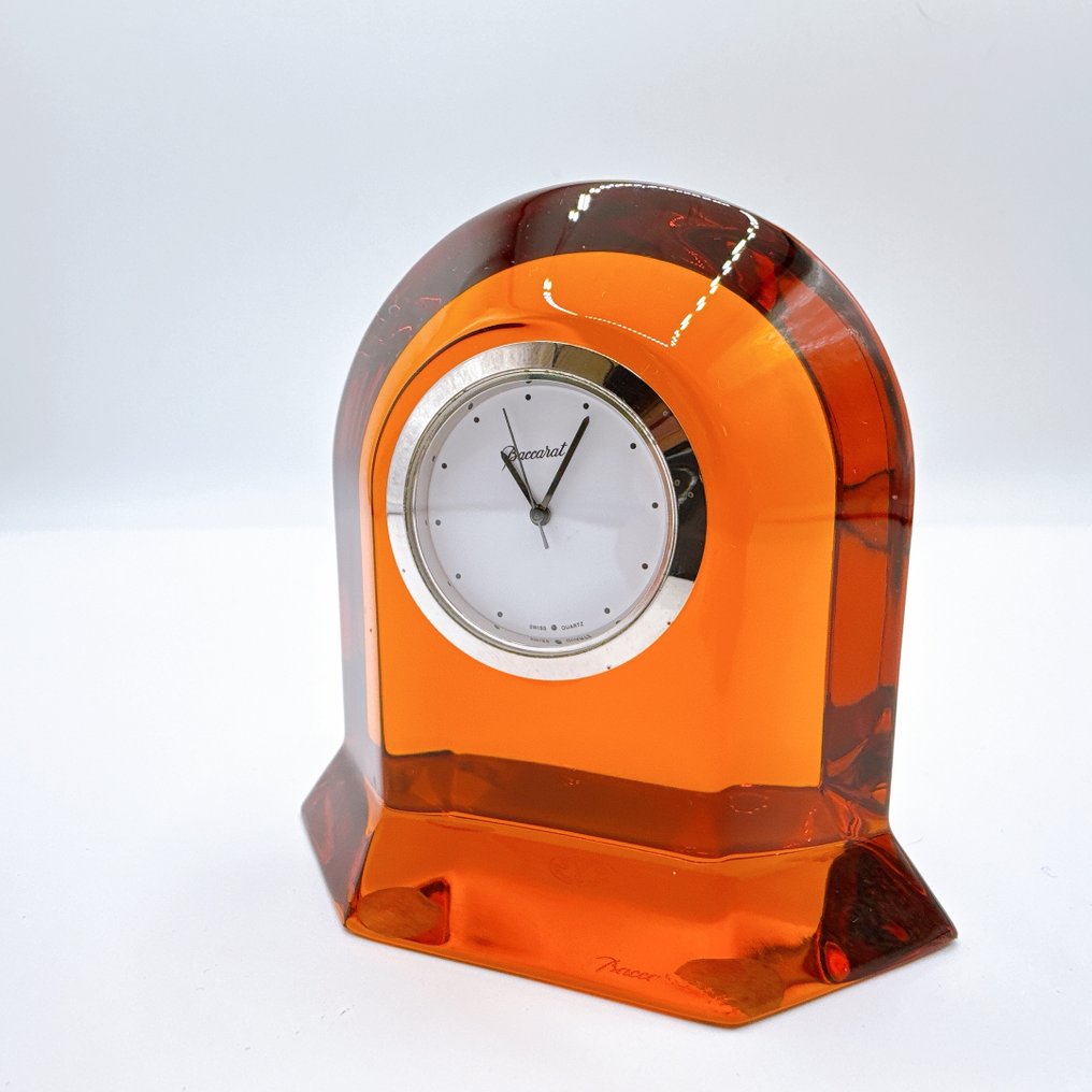 Table clock - Baccarat -  Antique Glass - 1990-2000 - vega table clock #2.1