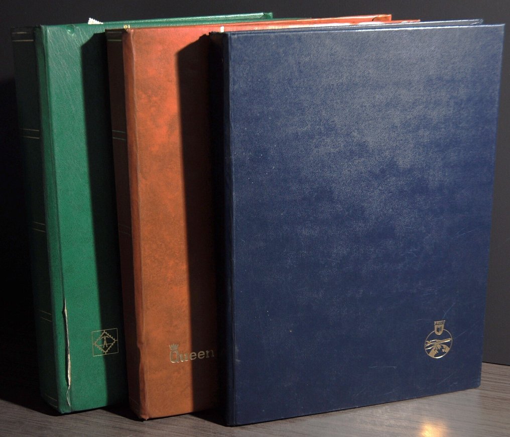 Thematic  - Theme collections Trains, Ships, and Fish with series, blocks, postmarks, and more in stock books #1.0