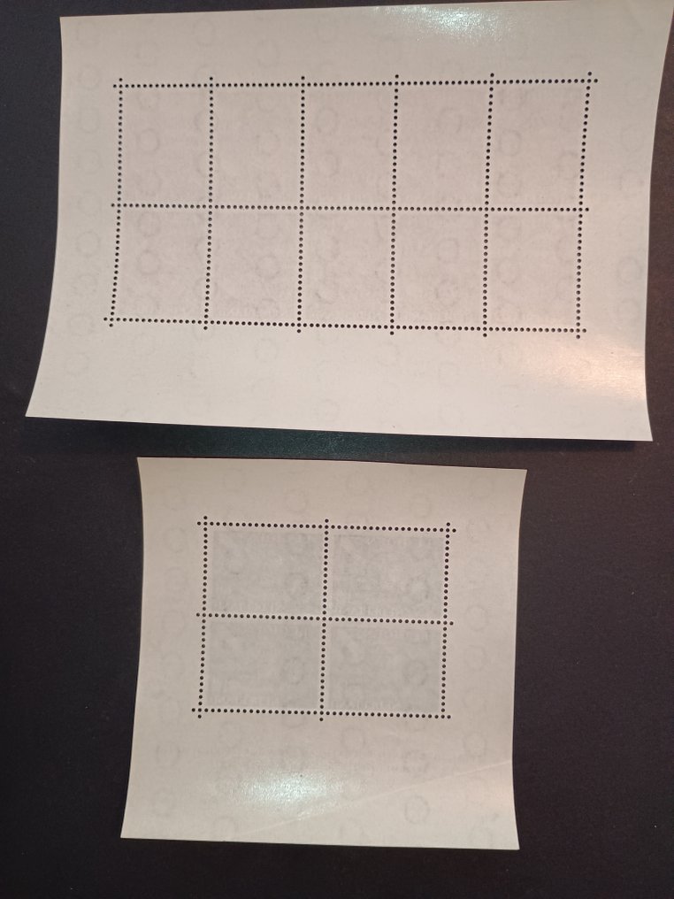 Netherlands 1893/1999 - Wilhelmina hanging her with V402 V403, partially with remark. - Nvph 46 & V402 403 #3.2