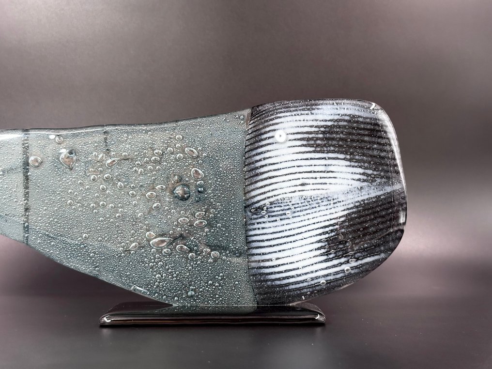 Studio Habrat - Figurine - Blue Whale - fusing #3.2