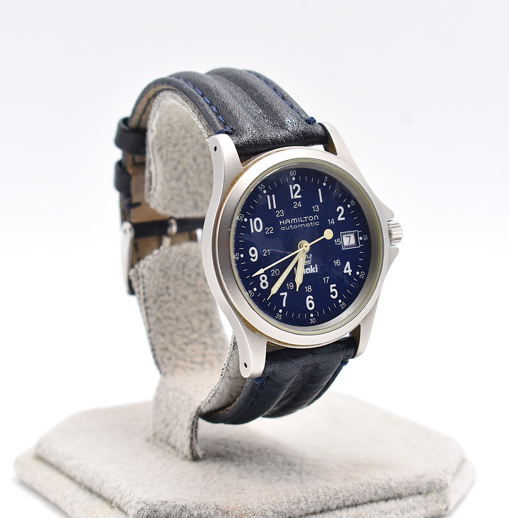 Hamilton - Khaki - Zonder minimumprijs - Automatic - 9823 - Date - Heren - 2000-2010  #2.1