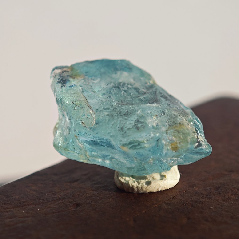 17,65 καρατίων, ποιότητα κοσμηματοπωλείου, ουρανόχρωμος διαφανής αραβιδίτης. Άριστη ποιότητα- 3.53 g #1.0