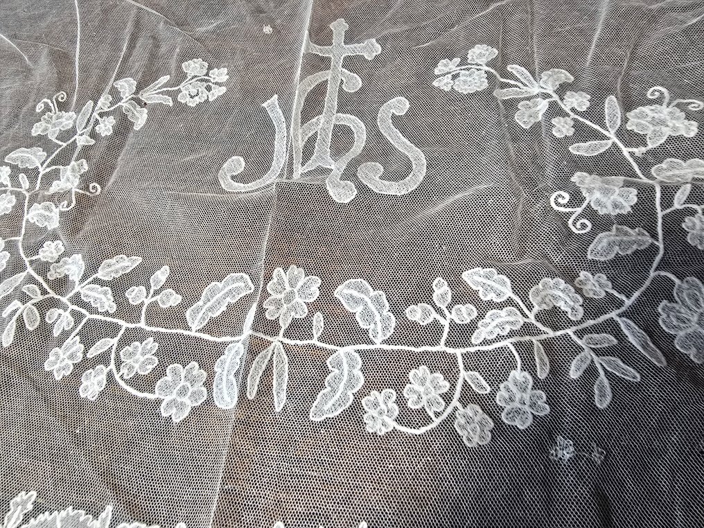 Ricamo  - 135 cm - 62 cm - Antichi ricami #1.0