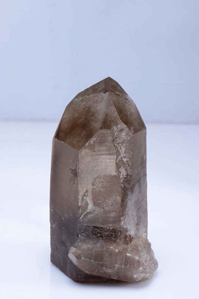 Smoky quartz Rough - Height: 14 cm - Width: 7 cm- 0.98 kg - (35) #1.0