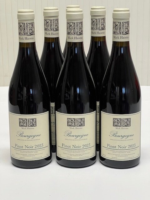 2023 Bourgogne Pinot Noir. Mark Haisma - Burgundy - 6 Bottles (0.75L) #1.0
