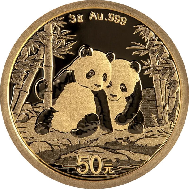 3 grammi - Oro .999 - 2026 - Panda fine gold #1.0