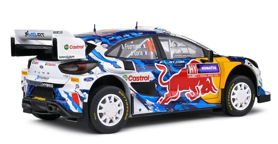 1:18 - Modell autó - Ford Puma Rally1 WRC Red Bull #2.1