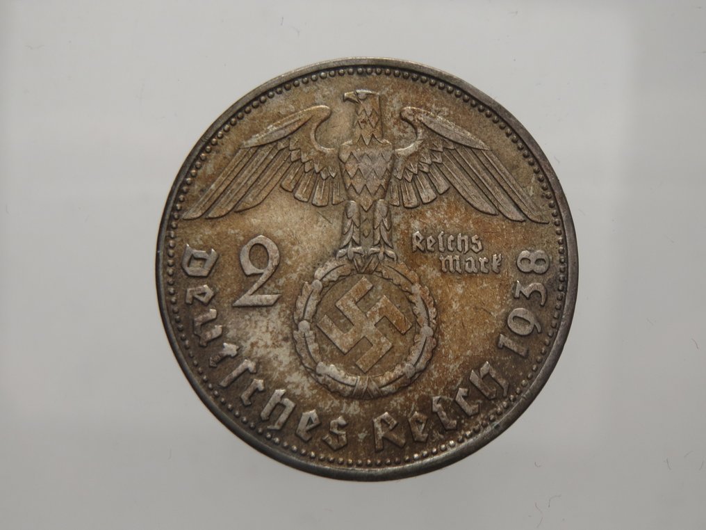 Germany, Third Reich 2 Mark 1938 A  (No reserve price) #1.0