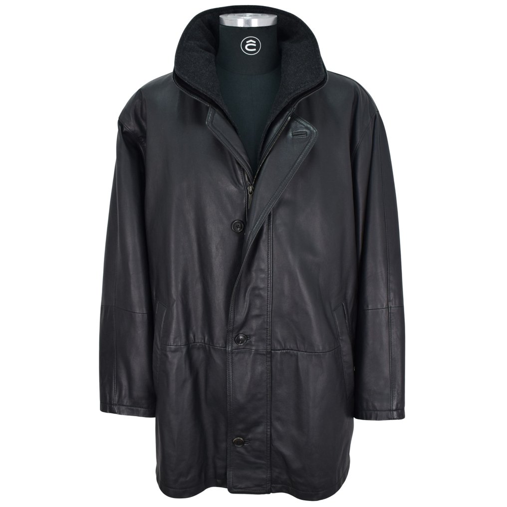 Burberry London Supersoft Lambskin With Winter Woolen Removable Lining - Giacca di pelle #1.0