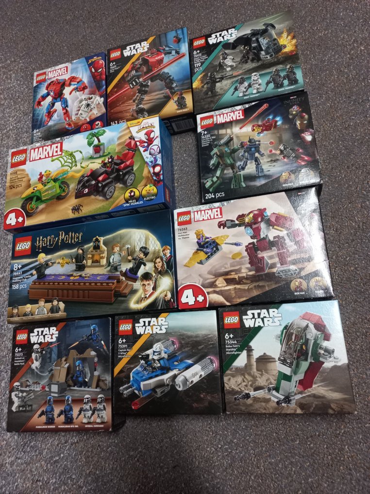 Lego Set - Marvel - Marvel , Harry Potter , Star Wars #3.2