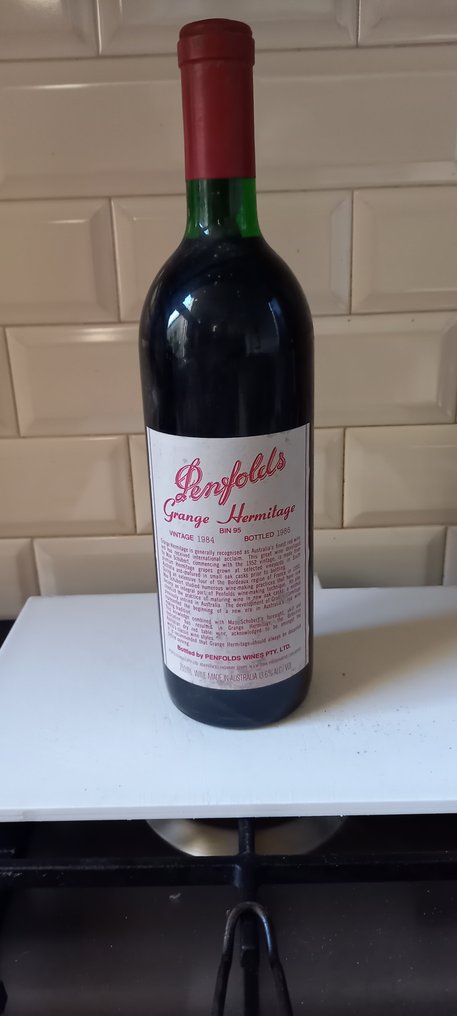 1984 Penfolds Grange Hermitage Bin 95 - 南澳大利亚 - 1 Bottle (0.75L) #1.0