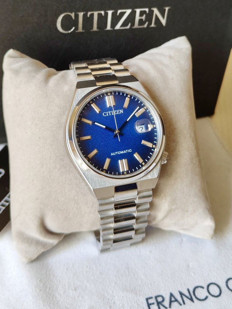Citizen - Mechanical Automatic Tsuyosa Blue - Ingen reservasjonspris - NJ0151-88L - Herre - 2020+  #1.0