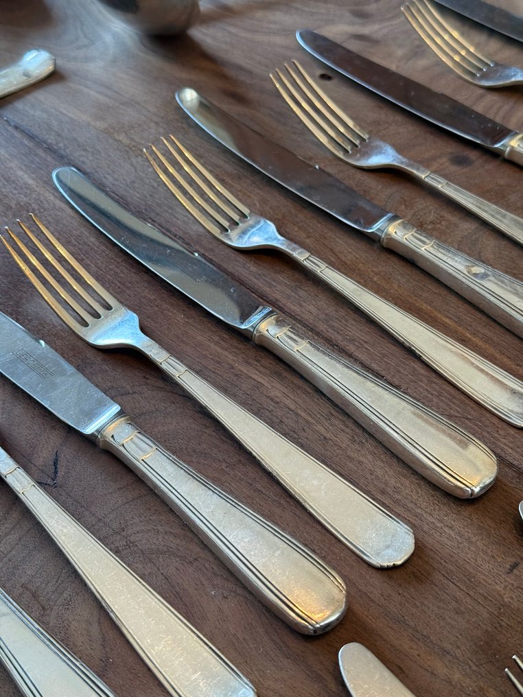 GERO - George Nilsson - Servizio di posate (41) - model 431 - Placcato argento - Art Deco per 6 persone #1.0