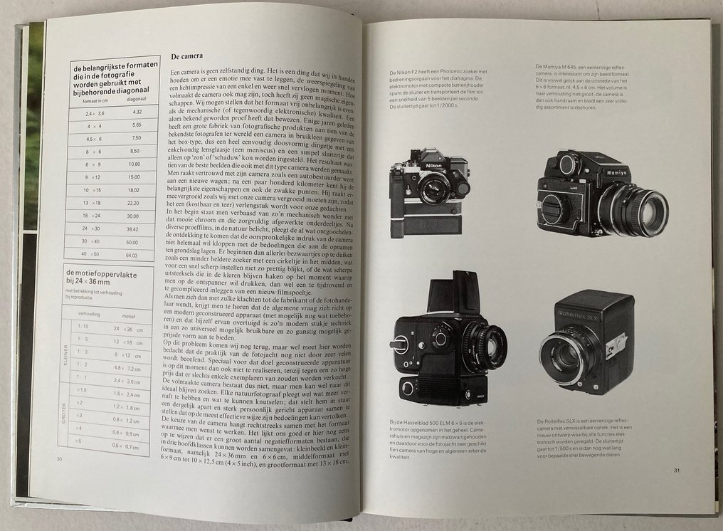 Verscheidene auteurs - Zeven boeken over natuur- en landschapsfotografie. - 1944-1981 #3.2