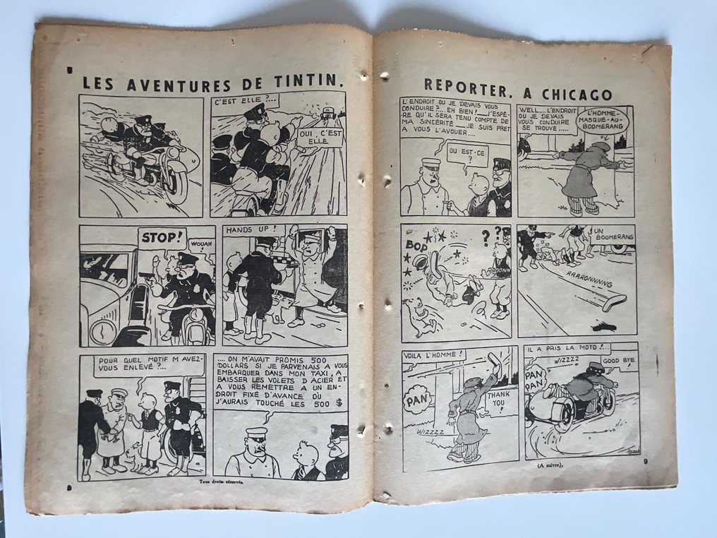 Petit XX - Tintin à CHICAGO - 1931 #1.0