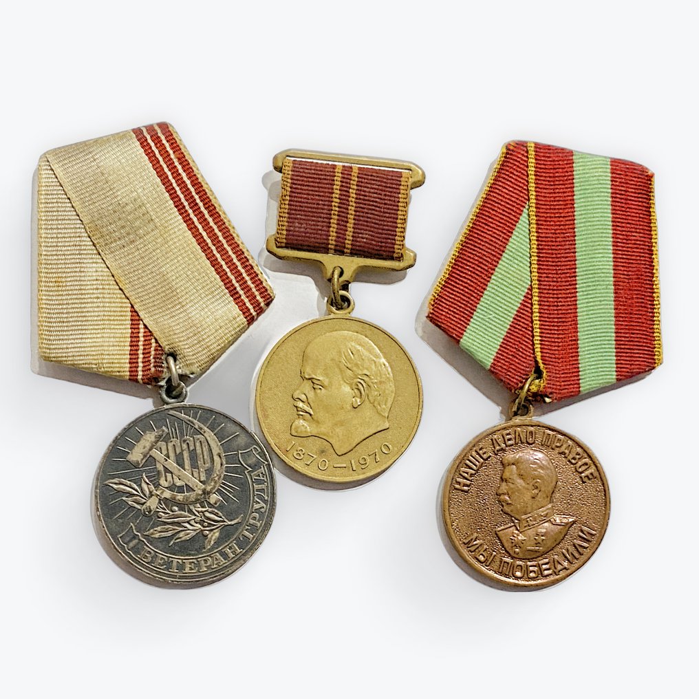 俄國 - 軍功章 - 苏联奖章套装 #1.0
