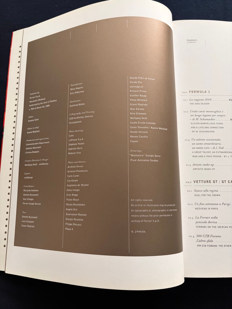 Ferrari Antonio Ghini - 2006 Ferrari - 2006-2006 #2.1