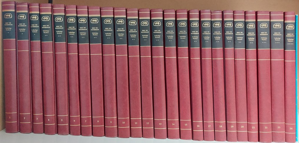 Eric de Noorman - Nr. 1 t/m 24 + Eric de Noorman en de anderen - Complete Reeks - 25 Album - Première édition/réimpression - 1998/2016 #1.0