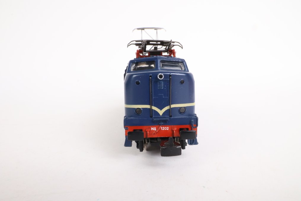 Märklin/Hamo H0 - 8361 - Elektrolokomotive (1) - Loc 1202 blau mit NS Vignette - NS #4.3