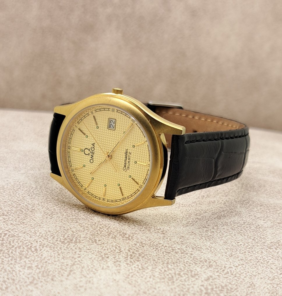 Omega - Seamaster - χωρίς τιμή ασφαλείας - 1425 Golden Dial Swiss Made - Άνδρες - 1990-1999  #1.0