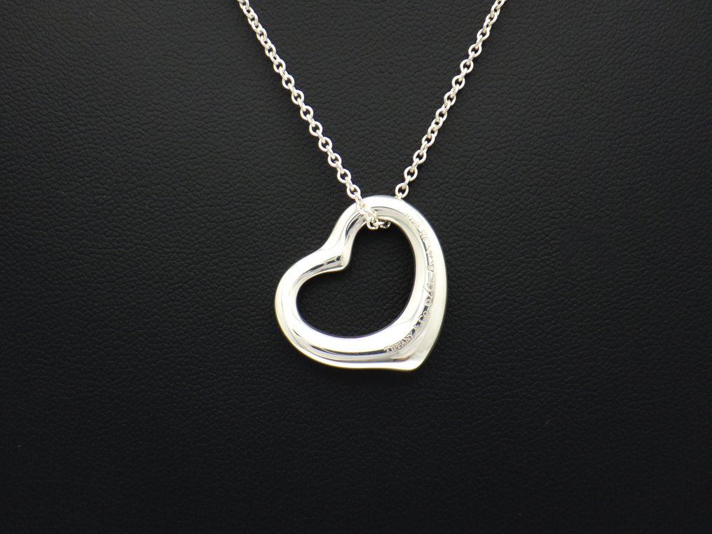 Zonder minimumprijs - Tiffany & Co. - Halsketting - Elsa Peretti Open Heart 925 Zilver #4.3