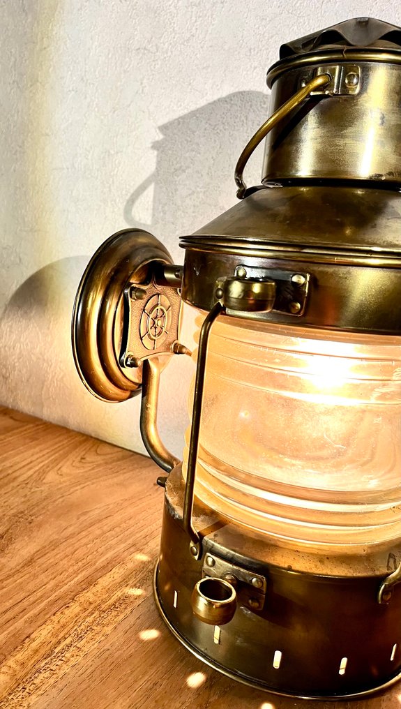 Maritime Object - Ankerlicht XXL - Brass- Valuable, De Eendracht #1.0
