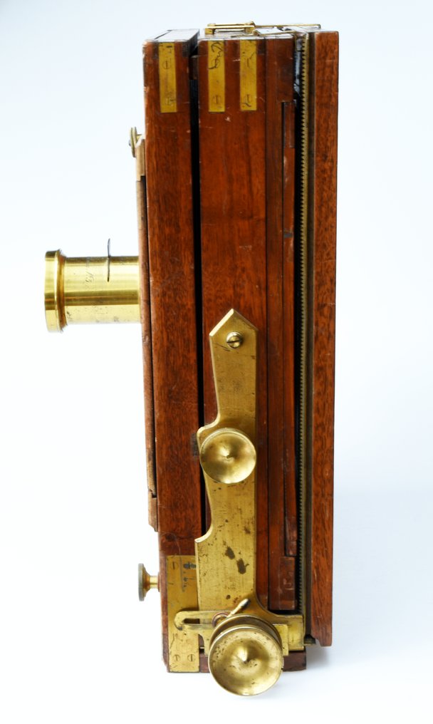 Bruckner UNION camera (23x30 cm) met Serie B Aplanat lens Large format camera #4.3