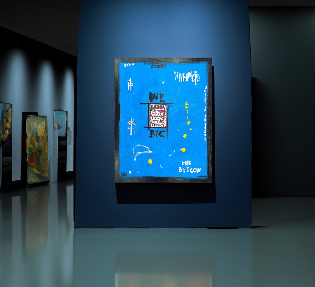 0xec6d0 (XX-XXI) - One Bitcoin N°73 of 500 - XL #1.0