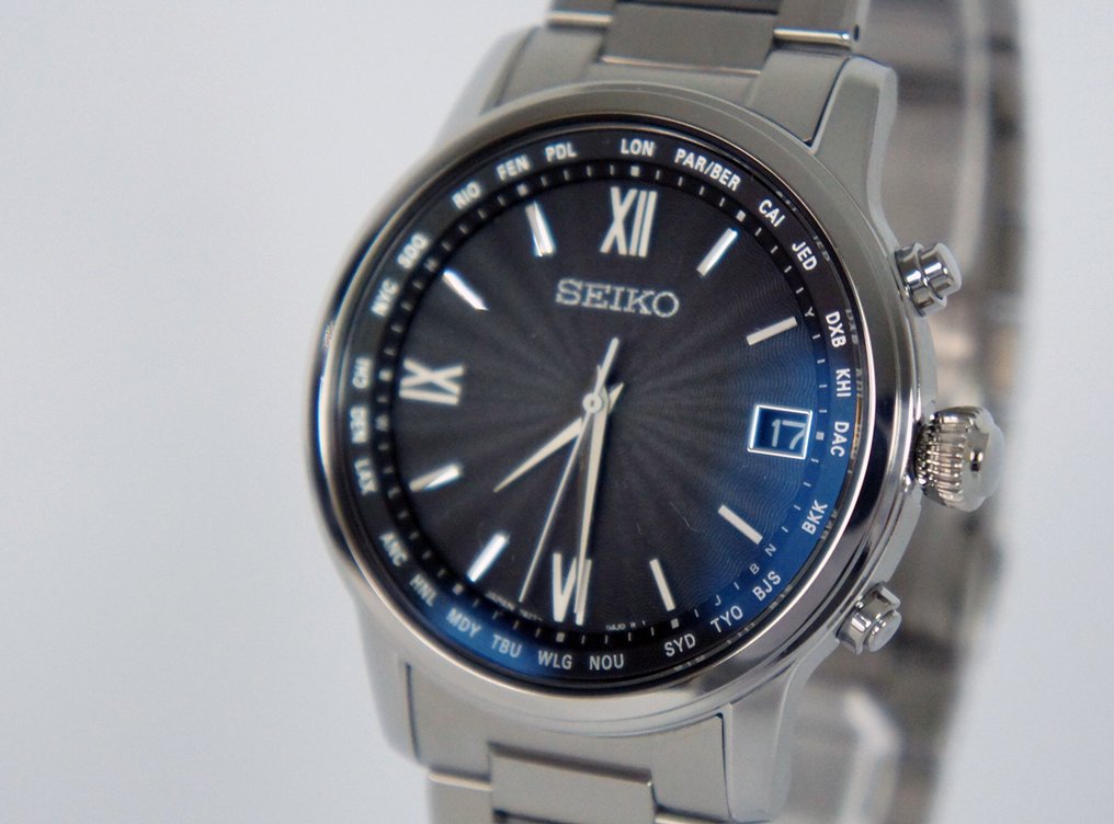 Seiko - Brightz Radio-Controlled Solar Titanium Men’s Watch - Fără preț de rezervă - 7B27-0AE0 / 9O0591 - Bărbați - 2010-2020 #4.3