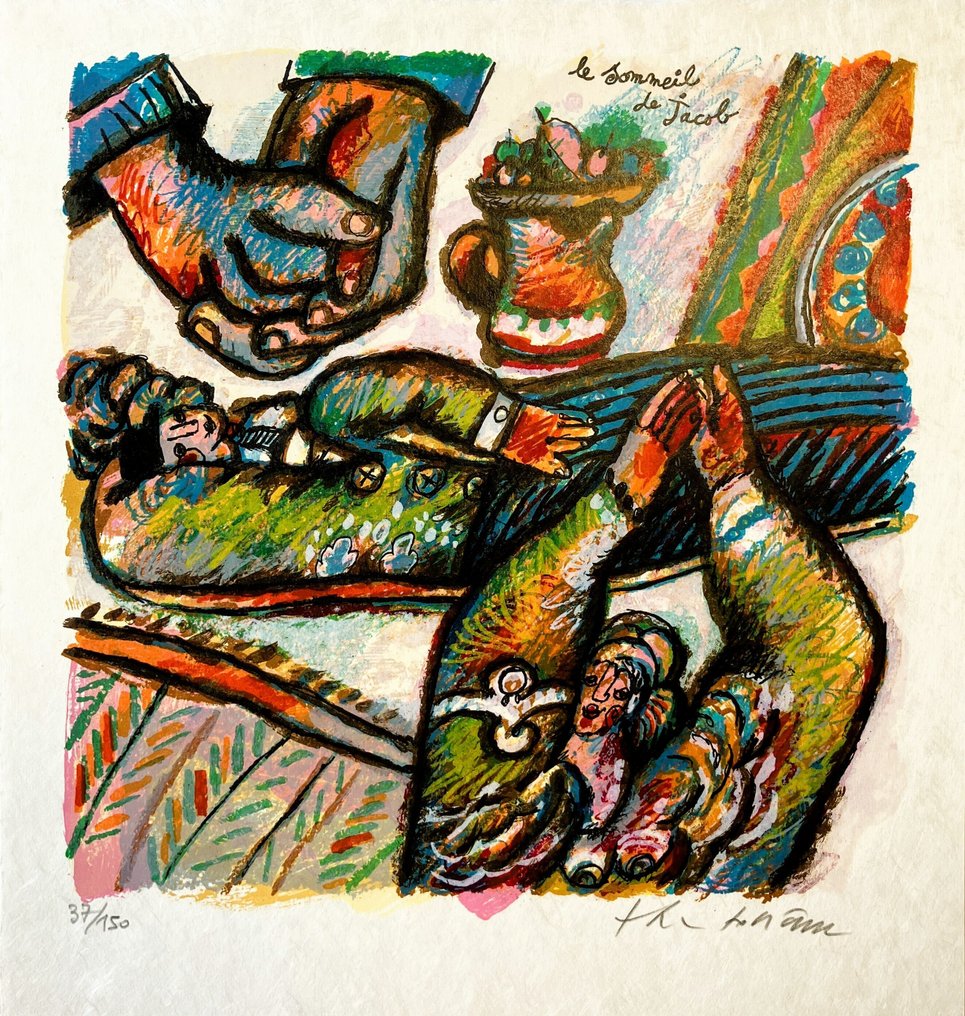 Théo Tobiasse (1927-2012) - Le sommeil de Jacob [sur Japon] #1.0
