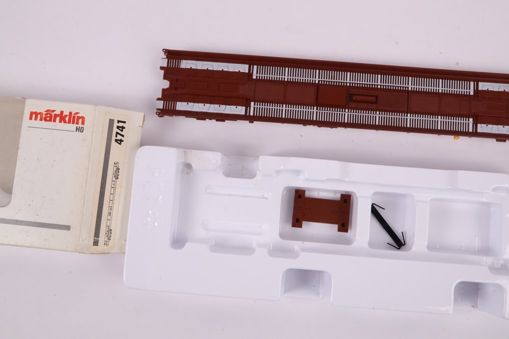 Märklin H0 - 47471/47415-05/47416-06 - Model train freight carriage (4) - Four Rola's - DB #4.3