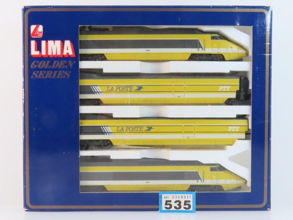 Lima H0 - 149710 - 火車單元 (1) - 4件套TGV 'La Poste' - La Poste #2.1