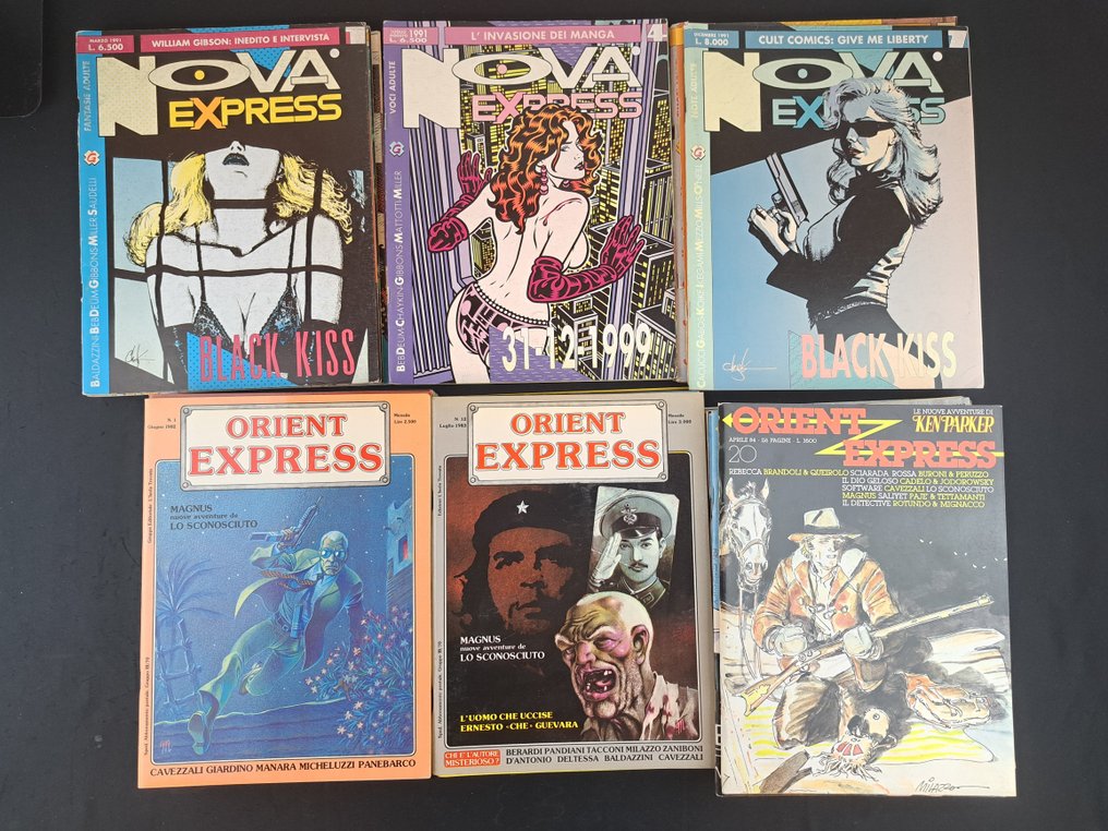 Orient Express - Nova Express - 40 Comic - 第一版 - 1982/1991 #1.0