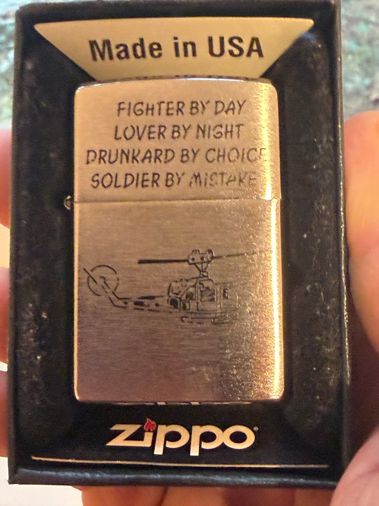 Zippo - χωρίς τιμή ασφαλείας - Αναπτήρας τσέπης - Χάλυβας (ανοξείδωτος) #1.0